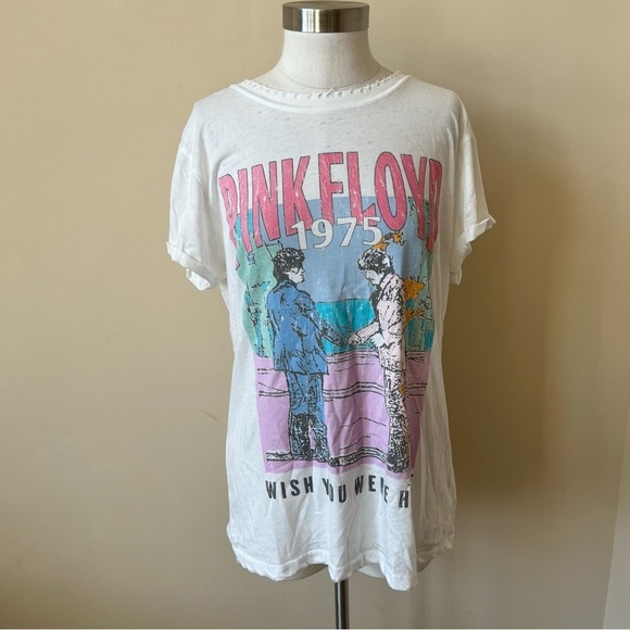 New! Recycled karma Pink Floyd graphic tee 13765 - Picture 4 of 9